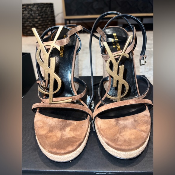 New YSL Wedge Espadrilles - Picture 6 of 11